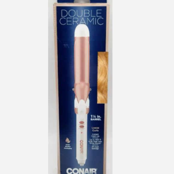 Conair Double Ceramic 1 1/4-inch Curling Iron - Picture 1 of 3